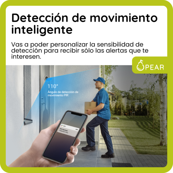 EVZ-DP2-3MP-X1-10 Video Portero A Color Ezviz Dp2 Con Mirilla 1080p