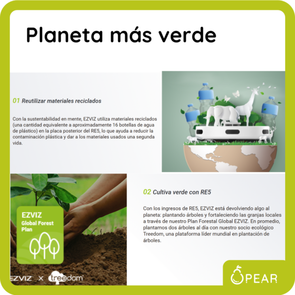 Aspiradora Robot Ezviz Re5 Trapeadora Inteligente Smart Piso