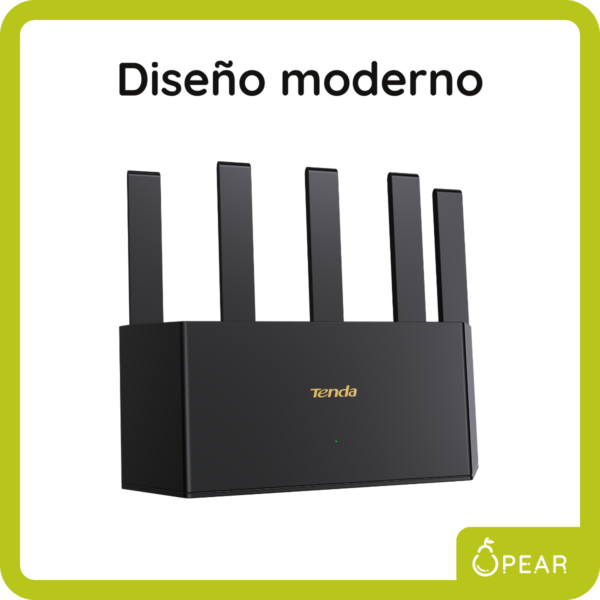 Router Wifi 6 Tenda Tx12l Pro 2976mbps 2,4 5 Ghz Inalámbrico