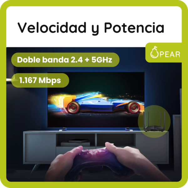 Router Wifi Tenda Ac8 1167mbps 2.4ghz 5ghz Dual Band