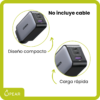 Cargador Celular Carga Rápida 65w Usb C Usb A 3 Puertos