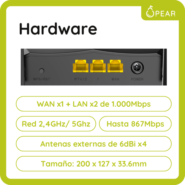 Router Wifi Tenda Ac8 1167mbps 2.4ghz 5ghz Dual Band