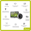 EVZ-DP2-3MP-X1-4 Video Portero A Color Ezviz Dp2 Con Mirilla 1080p