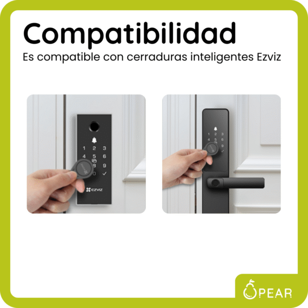 EVZ-PCTG-U4-X1-3 Tarjeta Llave De Proximidad Ezviz Tag Pack X4