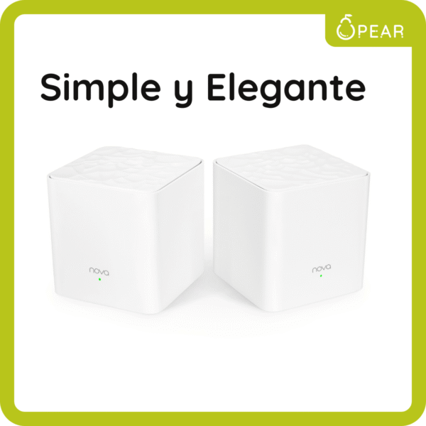 Router Wifi Mesh Tenda Nova Mw3 X2 Pack 2.4 5 Ghz 1167mbps