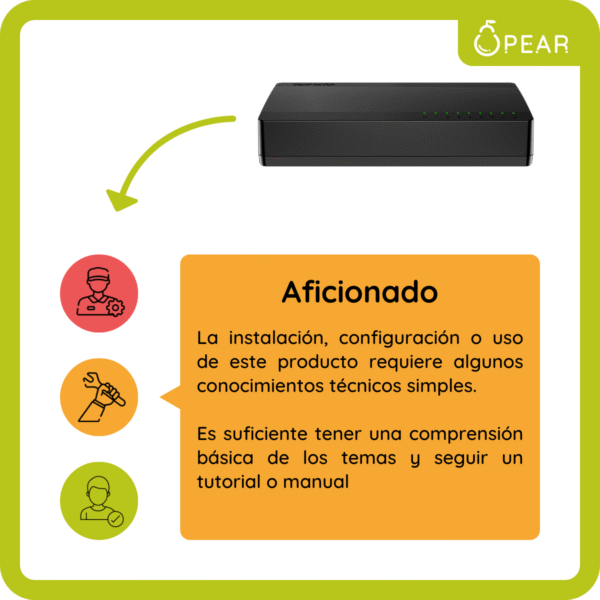 Switch Tenda Sg108m 8 Puertos 1000mbps Gigabit Ethernet