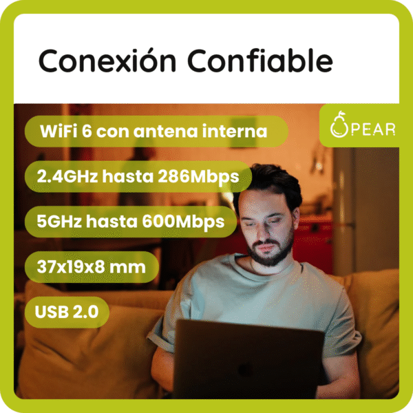 Adaptador Red Usb Wifi 6 Tenda U11 886mbps Placa Internet