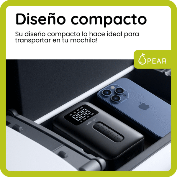 Inflador Para Neumaticos Portátil Ugreen A Batería 150psi