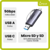 Lector De Tarjetas Sd Micro Sd Ugreen Usb A Usb C Windows