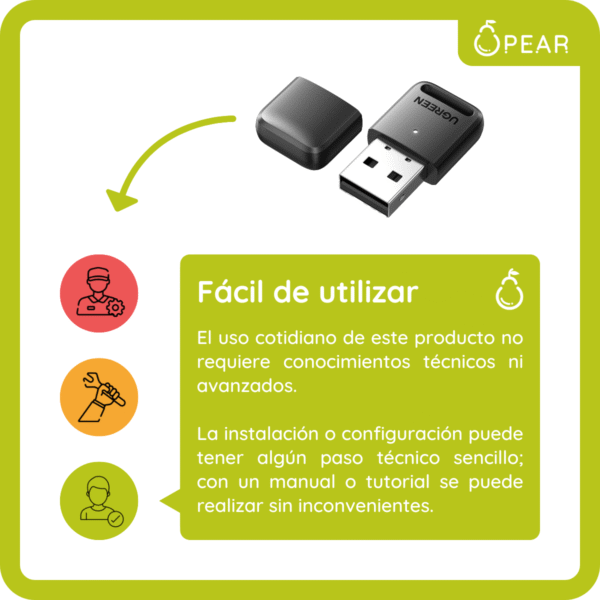 Adaptador Usb Bluetooth Ugreen Compatible Windows