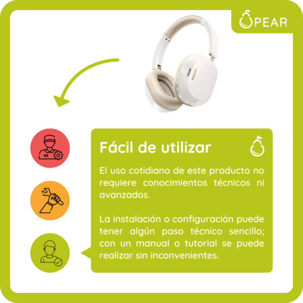 Auriculares Bluetooth  Ugreen Hitune Max 5C OverEar Inalámbricos