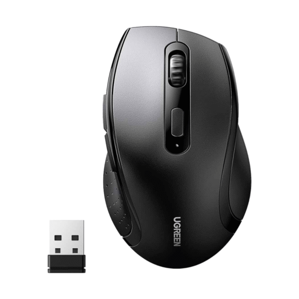Mouse Ugreen Inalámbrico Bluetooth Ergonomico Receptor Usb C