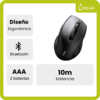 Mouse Ugreen Inalámbrico Bluetooth Ergonomico Receptor Usb C