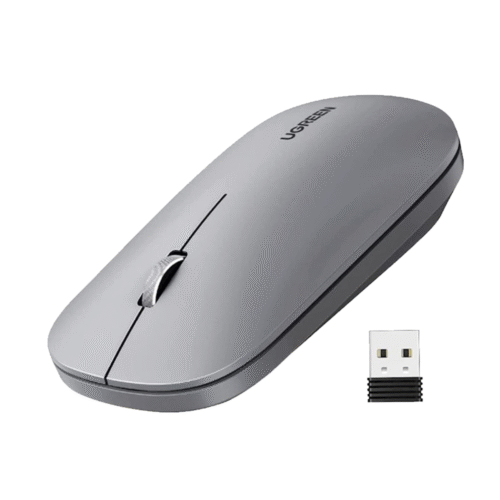Mouse Ugreen Ultrafino Inalámbrico Usb C Click Silencioso