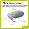 Mouse Ugreen Ultrafino Inalámbrico Usb C Click Silencioso