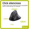 Mouse Ugreen Vertical Receptor Usb C Click Silencioso