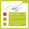 Cable Usb Tipo A A Tipo C Ugreen 1 Metro 3a Carga Rápida