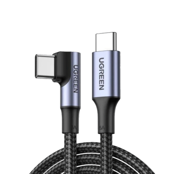 Cable Usb C A Usb C Ugreen 1m 100w Carga Rápida Reforzado