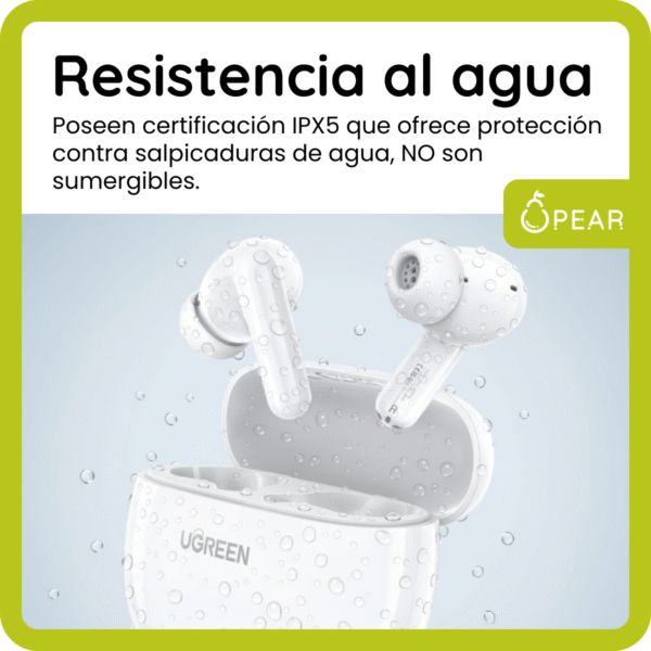 Auriculares Ugreen Bluetooth Inalámbrico In Ear Con IA